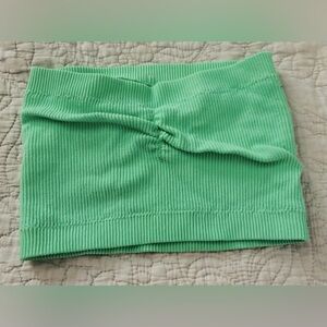 American Eagle, XS.  Green Ribbed Women's Tube Top